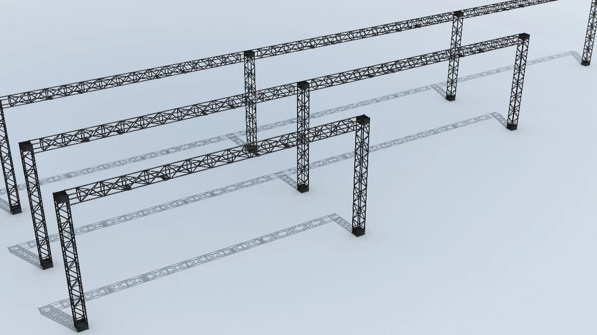 Modelo esboço Box Truss